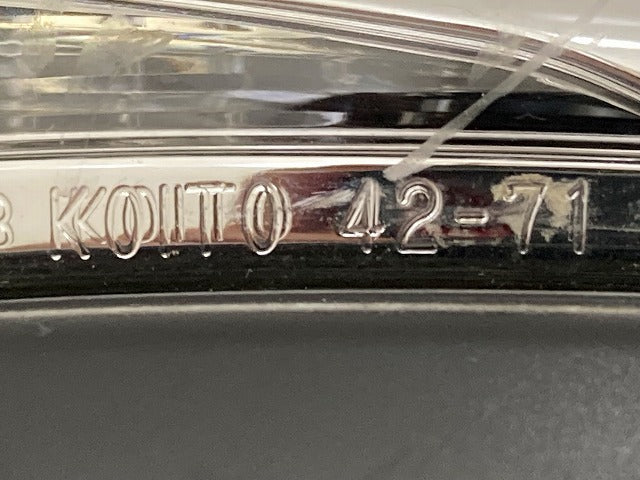 ハリアー MXUA80/MXUA85/AXUH80/AXUH85 PHEV/AXUP85 純正 右 ドアミラー 12線 ウインカー付 Murakami G095/ウィンカー KOITO 42-71(148752)