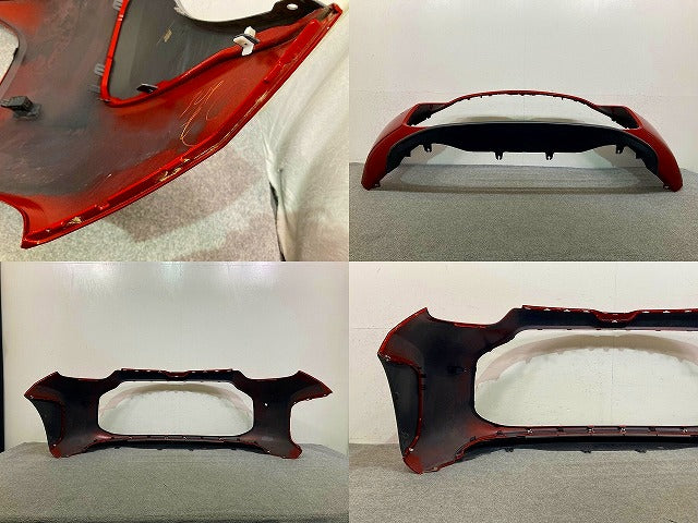 シエンタ MXPC10G ハイブリッド/MXPL10G/MXPL15G 純正 フロント バンパー 52119-52D80 スカーレットメタリック 3U4 トヨタ(148773)