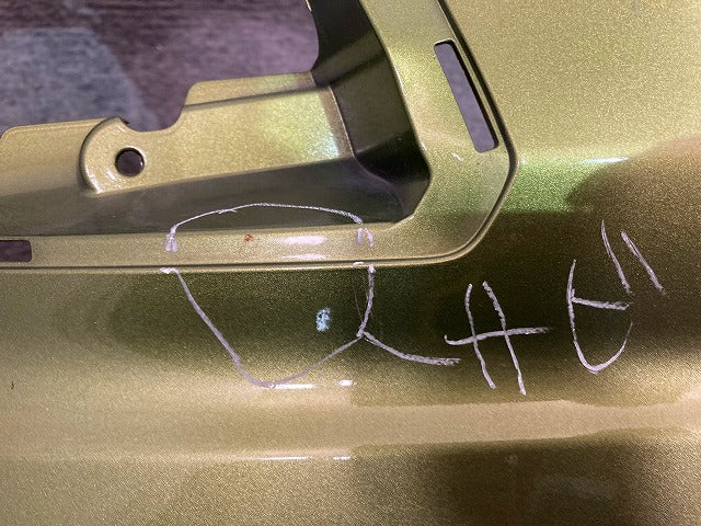 デイズ ルークス ハイウェイスター/B21A 純正 後期 フロント バンパー 6400H424ZZ プレミアムオリーブメタリック JAM 日産(148775)