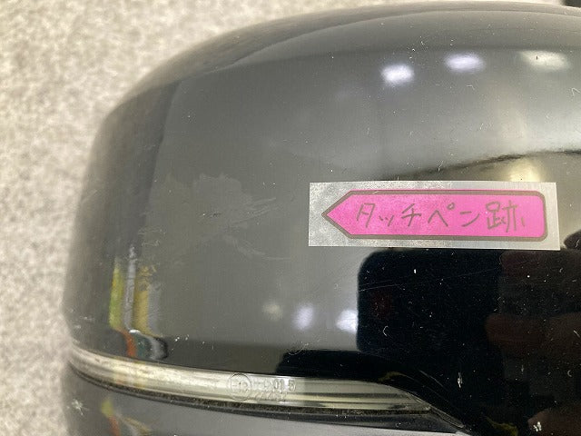 N-BOX/NBOX Nボックス JF3/JF4 純正 右 ドアミラー 7線 ウインカー付 KT25A/ウィンカーSAE E215 ブラックパール NH731P ホンダ(148777)
