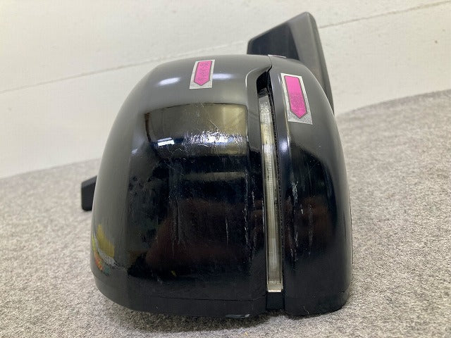 N-BOX/NBOX Nボックス JF3/JF4 純正 右 ドアミラー 7線 ウインカー付 KT25A/ウィンカーSAE E215 ブラックパール NH731P ホンダ(148777)
