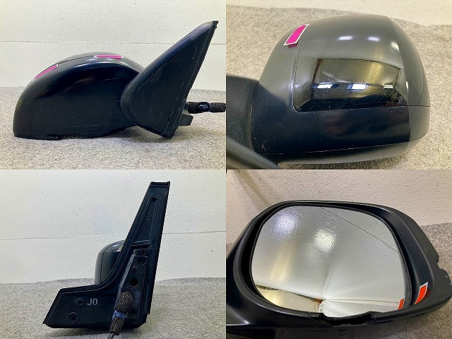 N-BOX/NBOX Nボックス JF3/JF4 純正 右 ドアミラー 7線 ウインカー付 KT25A/ウィンカーSAE E215 ブラックパール NH731P ホンダ(148777)