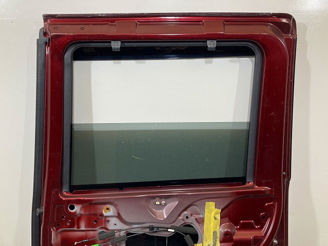 N-BOX/NBOX Nボックス JF1/JF2 純正 右 リア スライド ドア ガラスバイザー付 プレミアムディープロッソパール R543P ホンダ(148782)