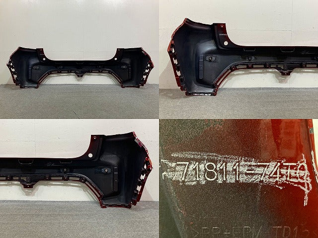 フロンクス WDB3S/WEB3S 純正 リア バンパー 71811-74T0 オピュレントレッドパールメタリック WBG スズキ(148804)