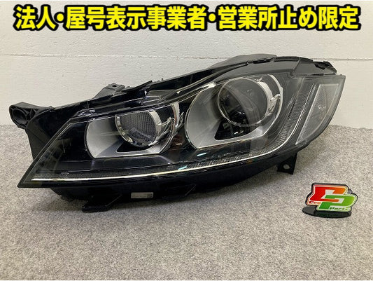 XF /JB2 純正 左 ヘッドライト/ランプ キセノン HID AFS無 バラスト キセノン HID付 GX63-13W030-DF ジャガー(148805)
