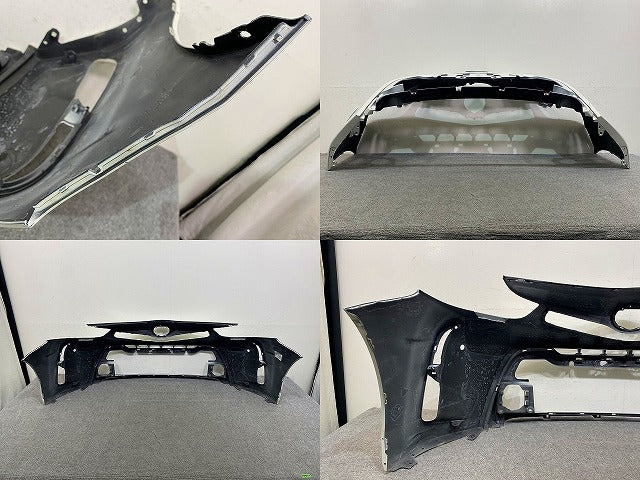 プリウスα/アルファ ZVW40W/ZVW41W 純正 後期 フロント バンパー 52119-47E00 ホワイトパールクリスタルシャイン 070 トヨタ(148828)