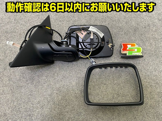 新品!X3 E83/2004-2011 純正 左 ドアミラー 5線 51163448167 未塗装 BMW(148831)