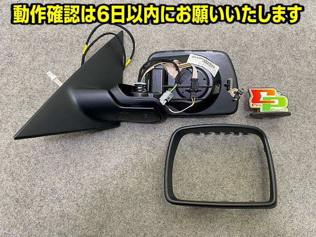 新品!X3 E83/2004-2011 純正 左 ドアミラー 5線 51163448167 未塗装 BMW(148832)