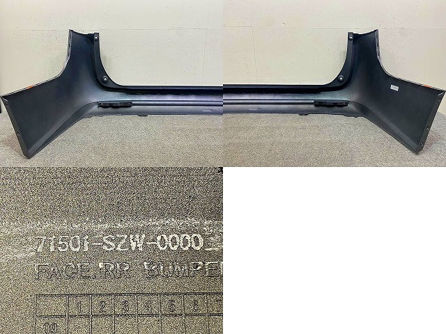 ステップワゴン RK1/RK2 純正 リア バンパー 71501-SZW-0000 モダンスティールメタリック NH797M ホンダ(148834)