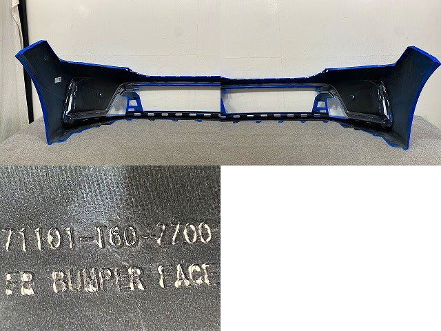 シビック タイプR FL5 純正 フロント バンパー 71101-T60-ZZ00 プレミアムクリスタルブルークリスタル B625M ホンダ(148838)