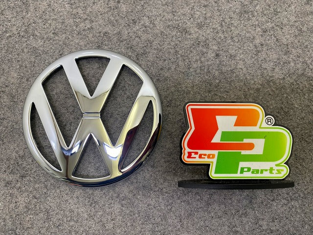 新品!ゴルフ4/GOLF IV 1J系 純正 フロント エンブレム/オーナメント 1J0.853.601 1J0853601FDY メッキ フォルクスワーゲン(148843)