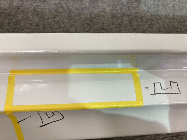 ヤリス KSP210/MXPA10/MXPA15/MXPH10/MXPH15 MXPH14/MXPH17 純正 左 サイド ステップ スカート 75860-K0050 ホワイト 089 トヨタ(148848)