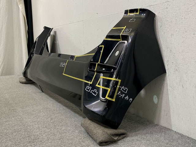 タント カスタム LA650S/LA660S 純正 前期 リア バンパー 52159-B2B70 パールブラック X15 ダイハツ(148876)