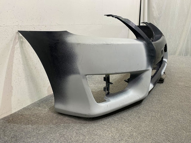 クラウン アスリート 200系/GRS200/GRS201/GRS202/GRS204 ハイブリッド/GWS204 純正 後期 フロント バンパー 52119-30B40 ブラック(148883)