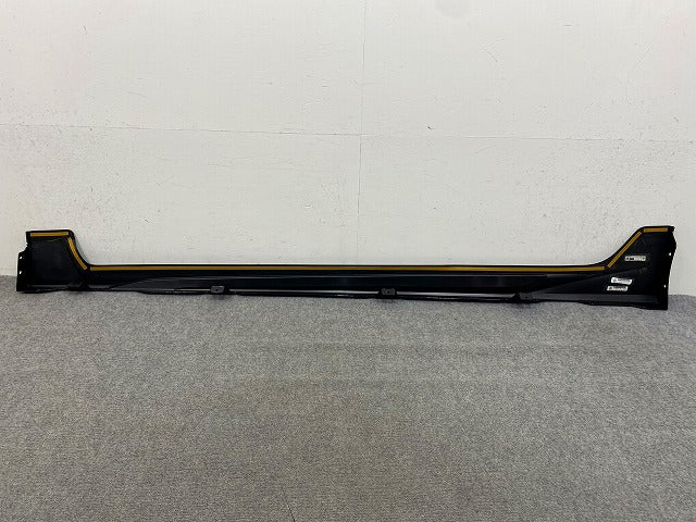 プリウス ZVW50/ZVW51/ZVW55/ZVW52 純正 右 サイドステップ サイドスカート モデリスタ 76911-690A D2611-20110-C0 ブラック 218(148923)