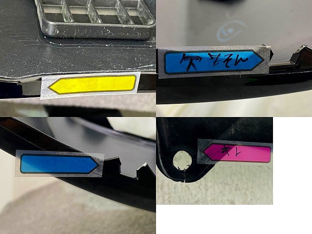 アルファード 40系/AGH40W/AGH45W ハイブリッド/AAHH40W/AAHH45W 純正 フロント バンパー 52119-V2010/30 ブラック 202 トヨタ(148926)