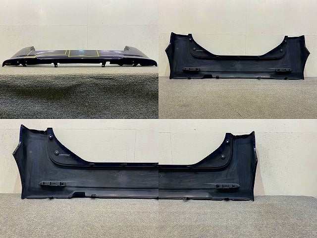 タント L375S/L385S 純正 リア バンパー 52159-B2420 ミスティックブルーマイカアロワナ B68 ダイハツ(148948)