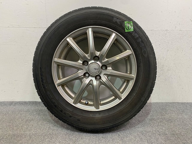 社外 タイヤホイールセット ラジアル SIBILLA NEXT GS-5 4本セット 15x6J/ET43/5穴 5H/PCD100/ハブ径65mm トヨタ 日産 ホンダ汎用(148960)