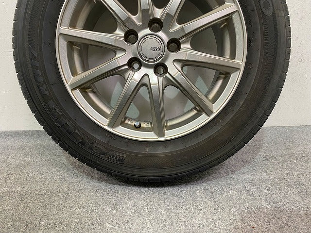社外 タイヤホイールセット ラジアル SIBILLA NEXT GS-5 4本セット 15x6J/ET43/5穴 5H/PCD100/ハブ径65mm トヨタ 日産 ホンダ汎用(148960)