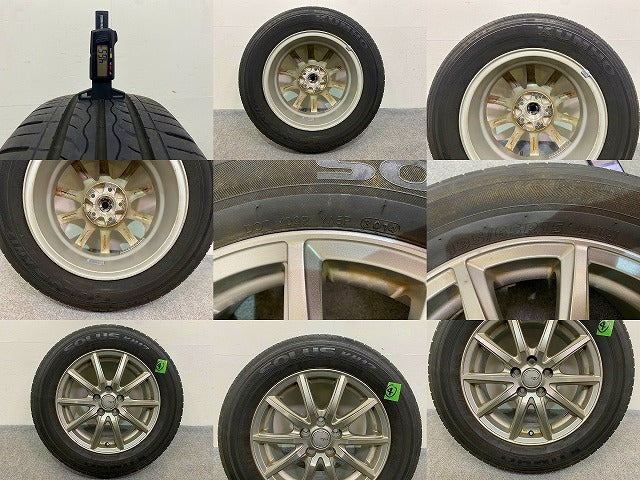 社外 タイヤホイールセット ラジアル SIBILLA NEXT GS-5 4本セット 15x6J/ET43/5穴 5H/PCD100/ハブ径65mm トヨタ 日産 ホンダ汎用(148960)