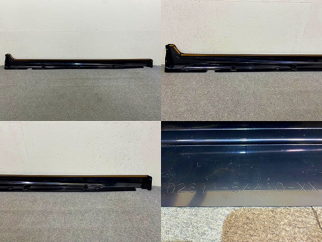 新車取り外し!カムリ AXVH70/AXVH75 純正 左 サイドステップ/サイドスカート モデリスタ D2611-54410-XX D2611-54410-00 素地(148979)
