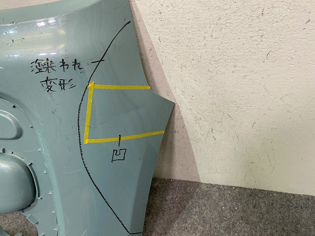 スペーシア ハイブリッド MK53S 純正 フロント バンパー 71711-79R0 オフブルーメタリック XYW スズキ(148992)