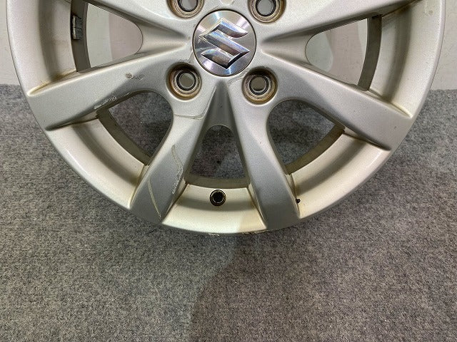 ワゴンR MH34S/MH44S 純正 ホイール 1本のみ 14x4.5J/ET45/4穴 4H/PCD100/ハブ径54mm 43210-72M30-27N スズキ(149007)