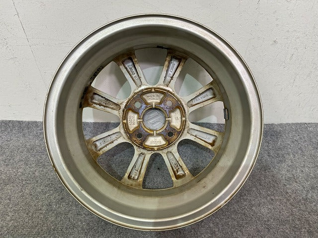 ワゴンR MH34S/MH44S 純正 ホイール 1本のみ 14x4.5J/ET45/4穴 4H/PCD100/ハブ径54mm 43210-72M30-27N スズキ(149007)