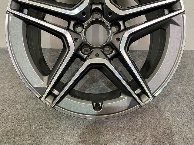 Aクラス AMG W177 純正 ホイール 1本のみ 18x7.5J/ET49/5穴 5H/PCD112/ハブ径66.5mm A1774011500 メルセデスベンツ(149010)