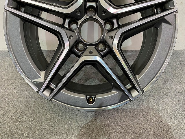 Aクラス AMG W177 純正 ホイール 1本のみ 18x7.5J/ET49/5穴 5H/PCD112/ハブ径66.5mm A1774011500 メルセデスベンツ(149012)
