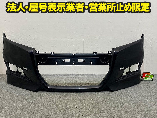 ステップワゴン スパーダ/RK5/RK6 純正 前期 フロント バンパー 71101-SZW-J000 ブラックパール NH812P ホンダ(149019)