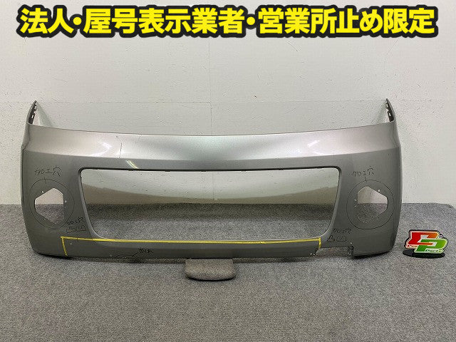 スペーシア MK32S 純正 前期 フロント バンパー 71711-81M0/81M1/81M2 スチールシルバーメタリック ZVC スズキ(149020)