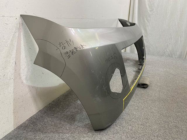スペーシア MK32S 純正 前期 フロント バンパー 71711-81M0/81M1/81M2 スチールシルバーメタリック ZVC スズキ(149020)