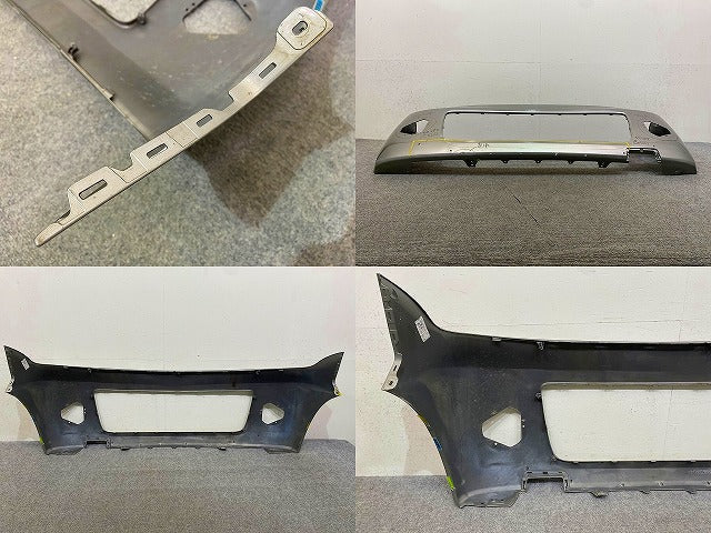 スペーシア MK32S 純正 前期 フロント バンパー 71711-81M0/81M1/81M2 スチールシルバーメタリック ZVC スズキ(149020)