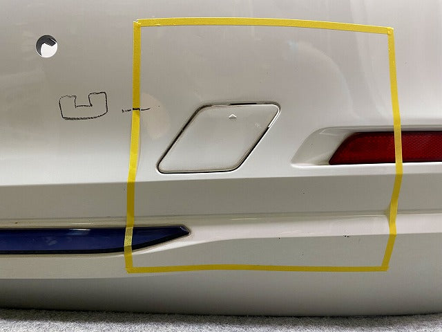 3シリーズ F30/F31 純正 フロント バンパー リフレクター付 773828-10 アルピンホワイトIII 300 BMW(149021)