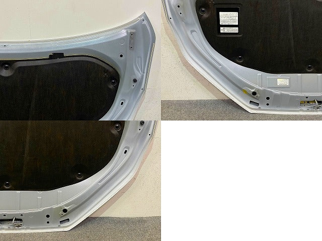 ライズ/ロッキー A200A/210A/201A/202A/200S/210S/201S/202S/201F 純正 ボンネット/エンジンフード ホワイトパール W25 トヨタ(149048)
