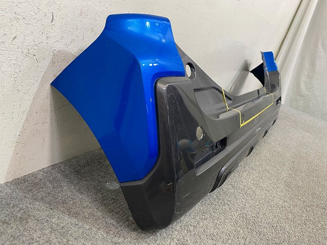 スペーシア ギア MK53S 純正 リア バンパー 71811-79R7 ブリスクブルーメタリック ガンメタリック2トーンルーフ DW5 スズキ(149063)