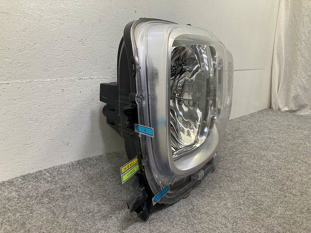 ジャンク!スペーシア MK53S 純正 左 ヘッドライト/ランプ ハロゲン レベライザー 刻印D ICHIKOH 1958 35320-79R03 スズキ(149079)