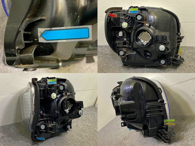 ジャンク!スペーシア MK53S 純正 左 ヘッドライト/ランプ ハロゲン レベライザー 刻印D ICHIKOH 1958 35320-79R03 スズキ(149079)