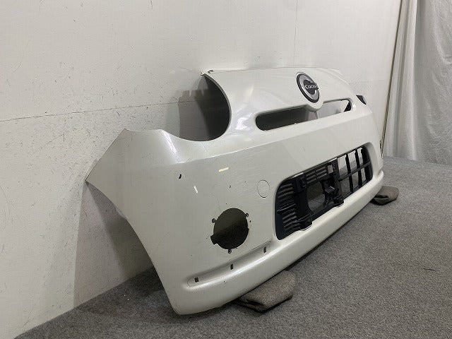 ミラ ココア L675S/L685S 純正 前期 フロント バンパー 52119-B2780/860 パールホワイトIII W24 ダイハツ(149091)