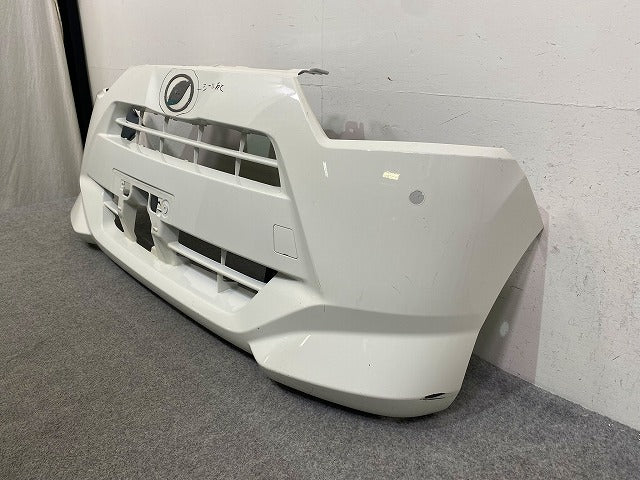 ミライース LA350S/LA360S 純正 フロント バンパー 52119-B2D00/10 ホワイト W19 ダイハツ(149093)
