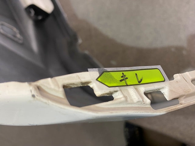 ミライース LA350S/LA360S 純正 フロント バンパー 52119-B2D00/10 ホワイト W19 ダイハツ(149093)