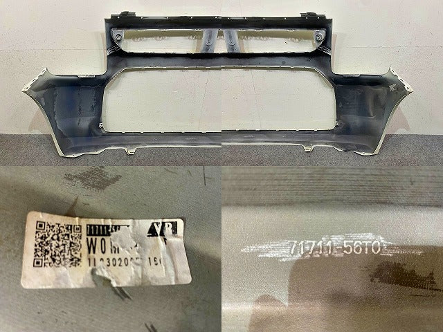 ワゴンR MH85S/MH95S 純正 後期 フロント バンパー 71711-56T0 ピュアホワイトパール ZVR スズキ(149096)