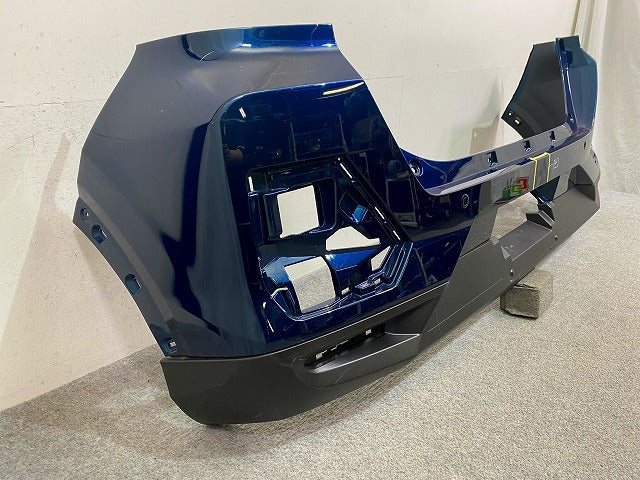 ライズ/ロッキー A200S/A210S/A200A/A210A/A202A 純正 リア バンパー スポイラー ソナー付 52159-B1310 レーザーブルー B82 トヨタ(149102)