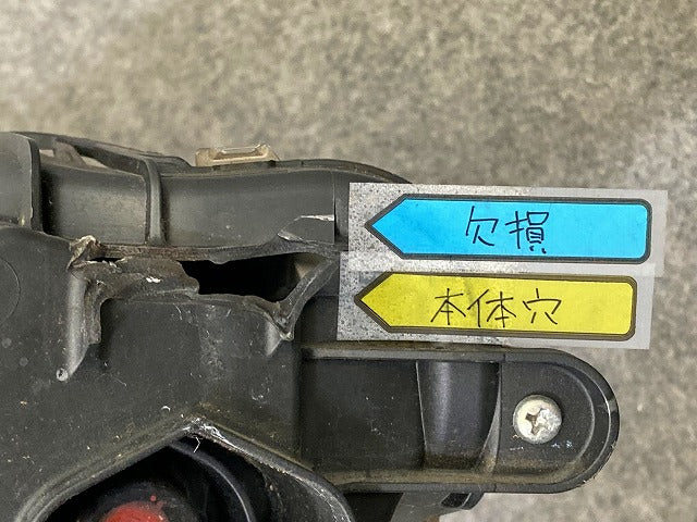 ジャンク!ヤリス KSP210/MXPA10/MXPA15/MXPH10/MXPH15 MXPH14/MXPH17 純正 右 ヘッドライト/ランプ LED レベ 刻印K2 KOITO K0-3(149132)