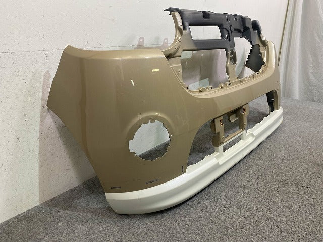 ムーヴ キャンバス/キャンパス LA800S/LA810S 純正 フロント バンパー 52119-B2C80/52119-B2C90 ホワイトIII×ナチュラルベージュ(149137)