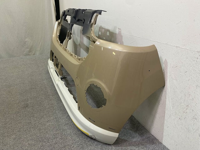 ムーヴ キャンバス/キャンパス LA800S/LA810S 純正 フロント バンパー 52119-B2C80/52119-B2C90 ホワイトIII×ナチュラルベージュ(149137)