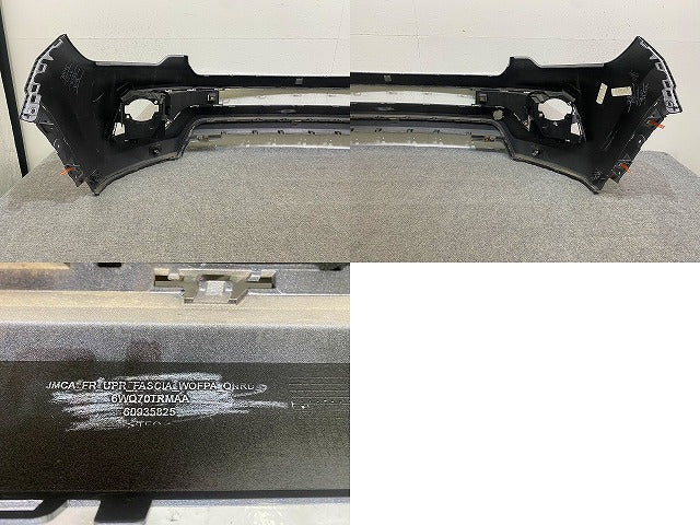 ジープコンパス  M624 純正 フロント バンパー 6WQ70TRMAA マキシマムスチールメタリック PAR クライスラー(149146)