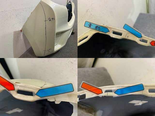フィット GK3/GK4/GK5/GK6 純正 前期中期 リア バンパー 71501-T5A-0000 ホワイト ホンダ(149151)