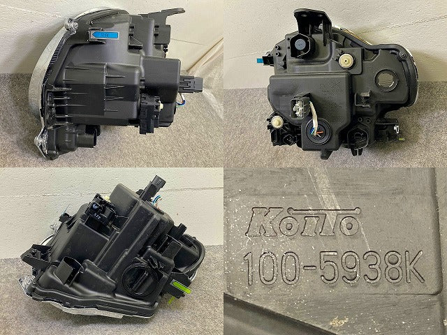 クロスビー/XBEE ハイブリッド MN71S 純正 右 ヘッドライト/ランプ レベライザーLED KOITO 100-5938K メッキ スズキ(149182)